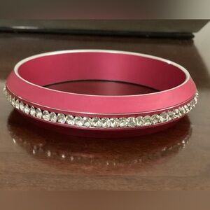 HOST PICK Pink Rhinestone Bangle Bracelet